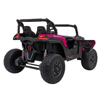 Duży Buggy dla dzieci UTV X3 Off-Road 2-osobowy 4 x 200W Różowy BBH-028.ROZ